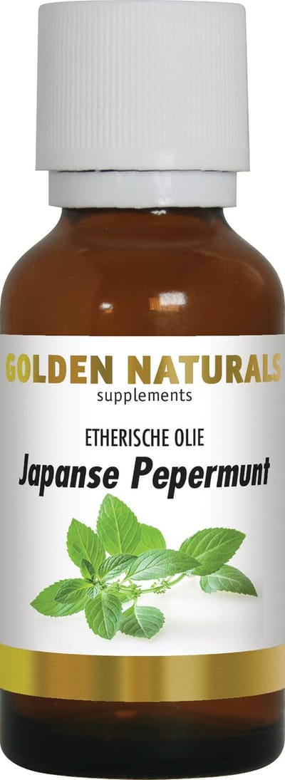 Golden Naturals Japanse Pepermunt olie (30 milliliter)