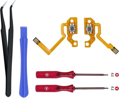 Vervangende Flexkabel en Reparatieset voor Nintendo Switch 2 Joy-Con, Onderdeel voor Button Key Ribbon en Reparatiehulp