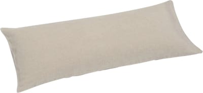 Yumeko kussensloop gewassen linnen natuurlijk 40x80 - Biologisch & ecologisch - 1 stuk