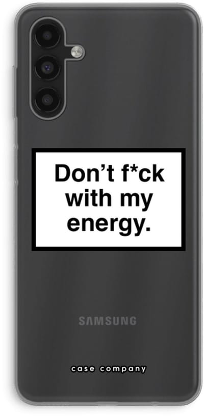 Case Company® - Hoesje geschikt voor Samsung Galaxy A13 5G hoesje - My energy - Soft Cover Telefoonhoesje - Bescherming aan alle Kanten en Schermrand