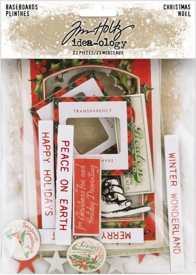 Idea-ology Tim Holtz Christmas Baseboards (TH94193)
