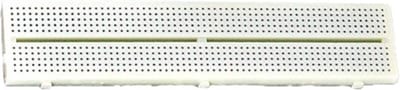 Velleman High-quality breadboard, soldeervrij, 640 contacten, compatibel met Arduino, ABS, grijs