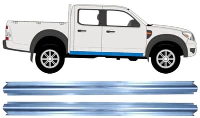 Reparatie dorpel voor Ford Ranger 2006-2012 / Links + Rechts / Set