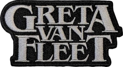 Greta Van Fleet - Mono Logo Patch - Zwart