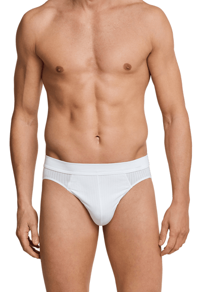SCHIESSER Authentic rioslips (2-pack) - wit