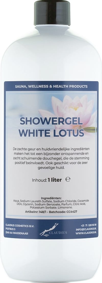 Douchegel White Lotus 1 liter - showergel