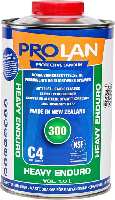 Prolan Heavy Enduro 300 Prolan Heavy Enduro 300 Roestvrijstaal Reiniger Keuken - 500ml Spray - Glanzende Vlekvrije Koelkast Fornuis Afzuigkap - duurzaam - lanoline roestverwijderaar beschermt tegen roest