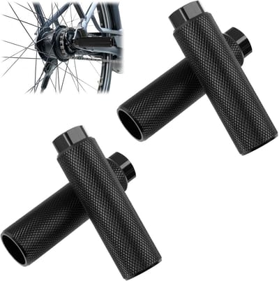 Set van 2 Antislip Fiets Steunpinnen voor BMX, Mountainbike en Racefiets