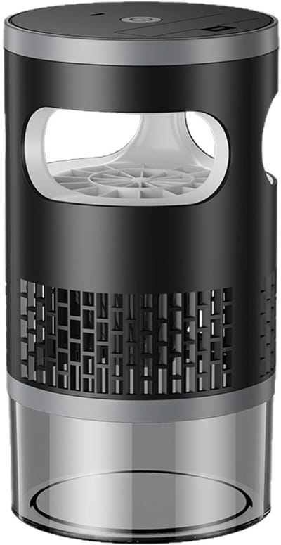ZVD Muggenlamp Babykamer & Keuken - Fluisterstille Insectenvanger -Draagbaar Muggen Zapper Draadloos - Oplaadbare Anti Muggen Lamp met Nachtlampje - Binnen & Buiten