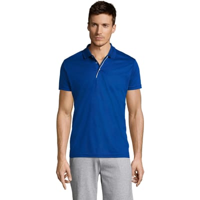 SOLS Heren Performer Sport Poloshirt (Koningsblauw)