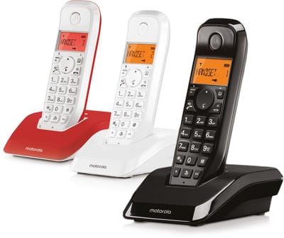 Motorola S1203 - Single DECT telefoon - Zwart