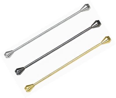 Dailygoods- Kraagspelden Set - 2 Stuks - Heren Kraagnaald/Kraag Pin - Klassieke Metalen Dasspelden - Compact en Draagbaar - Perfect Cadeau