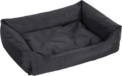 TIM® Hondenkussen - Hondenmand - Hondenbed - Hondenkussen 100 x 70 - Zwart - 100cm x 70cm x 28cm