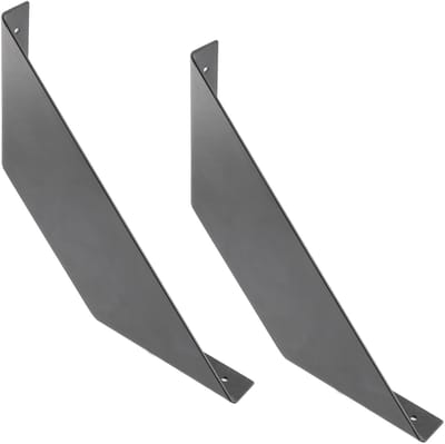 1 Paar Plankconsoles RK06 zwart Schapdrager Plankdrager Planksteun Onderbalk van SOTECH