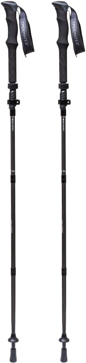Vouwbare Carbon Polen Set Lichtgewicht Compact 5 Secties Wandelen Trekking Stokken