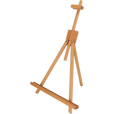 Miniatuur Houten Ezel Beuk HJ‑6 Driehoek Desktop Reclamedisplay Olieverf