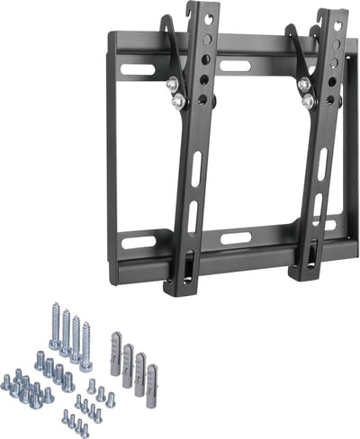 Platte TV beugel - Kantelbaar - t/m 42 inch - Zwart - Allteq