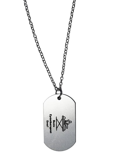 Akyol - beste fysiotherapeut ketting - Beste fysiotherapeut - cadeau fysiotherapeut - leuk cadeau voor je fysiotherapeut om te geven - verjaardag fysiotherapeut