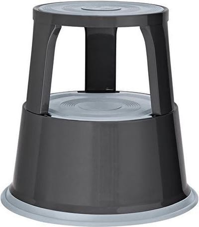 WEDO Rollhocker - Metalen Opstapkrukje - Grey