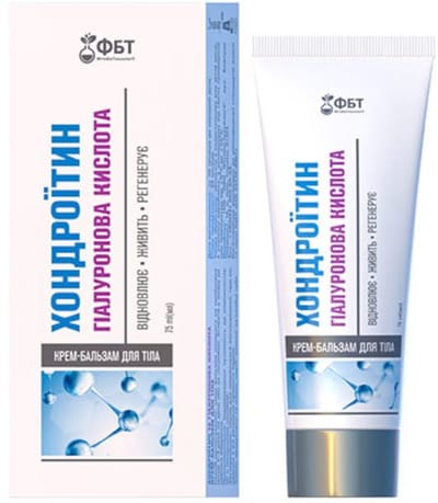 Doeltreffende lichaamsbalsem met chondroïtine en hyaluronzuur - gewrichten en spieren 75 ml