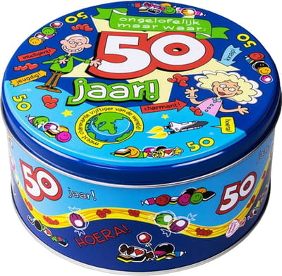 Paperdreams - Snoeptrommel - 50 Jaar