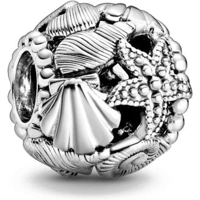 Nieuwe Koperen Bedel Geschikt Voor Originele Armband Accessoires Dames Sieraden Blauwe Oceaan Collectie Cruise Schip Octopus Zeepok gray