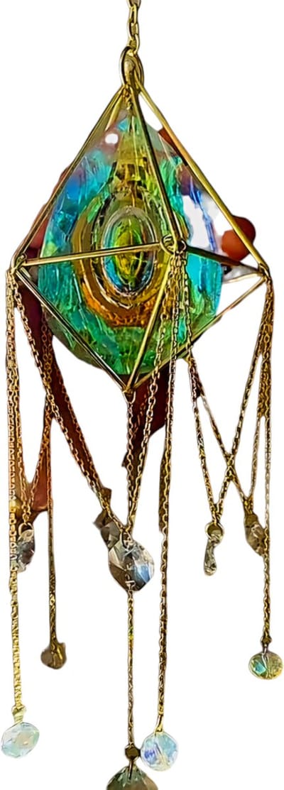 Suncatcher Chakra - Perzische Decoratie voor Binnen & Buiten - Woonkamer - Tuin Artikelen