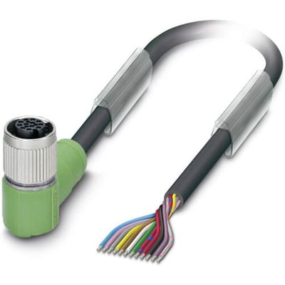 Phoenix Contact 1430682 Sensor/actuator aansluitkabel M12 Aantal polen (sensoren): 12 Bus, haaks 10.00 m 1 stuk(s)