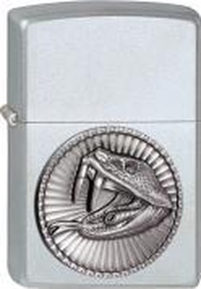 Zippo aansteker Snake Head 3D
