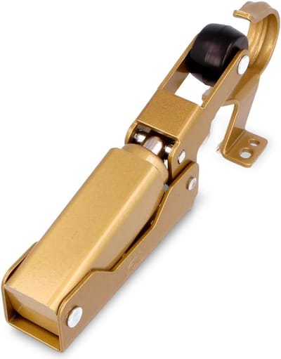 Hydraulische Deurdranger - Deurrem Deurstopper - Voorkom Dichtslaande Deuren - Aluminium Constructie - 108 x 32 mm - Goud