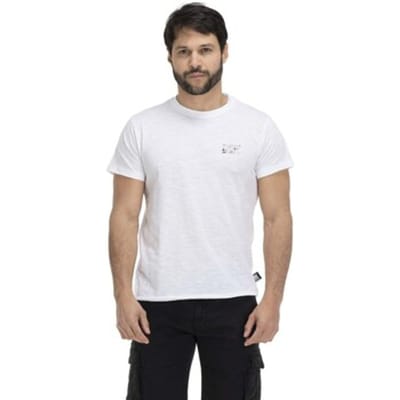 T-shirt Korte Mouw Leone 1947 Man Short Sleeves Beach