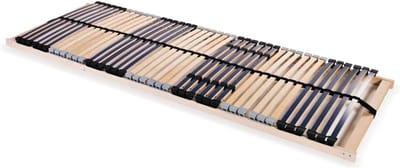 Lattenbodem 80x200 cm met 42 Latten en 7 Comfortzones - Verstelbare Stevigheid
