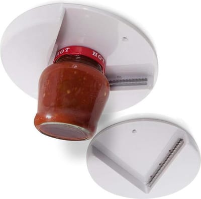 ophangbare dekselopener - pot opener - flessen opener - universeel opener - ophangbare allesopener - blik opener