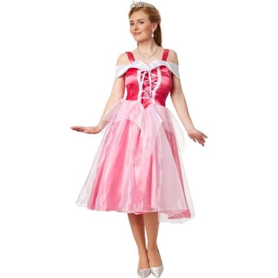 dressforfun - Kostuum prinses Aurora XXL - verkleedkleding kostuum halloween verkleden feestkleding carnavalskleding carnaval feestkledij partykleding - 301877