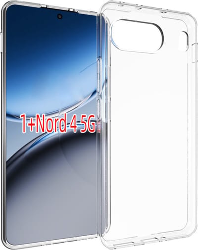 MobyDefend Hoesje - Geschikt voor OnePlus Nord 4 - Transparante TPU Backcover - Volledig Doorzichtig