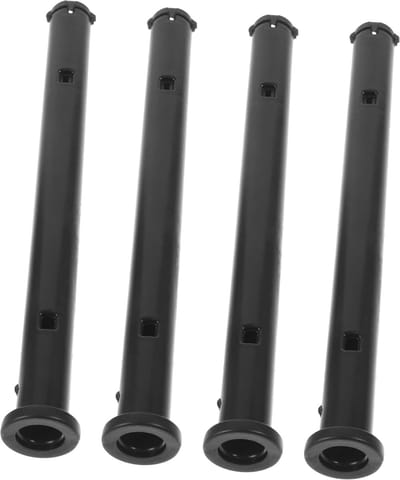 Dekselvergrendelingen Prullenbak - Sluitingen Afvalbak - Afvalbak Beveiligen - Brede Compatibiliteit - 22cm Lengte - Zwart