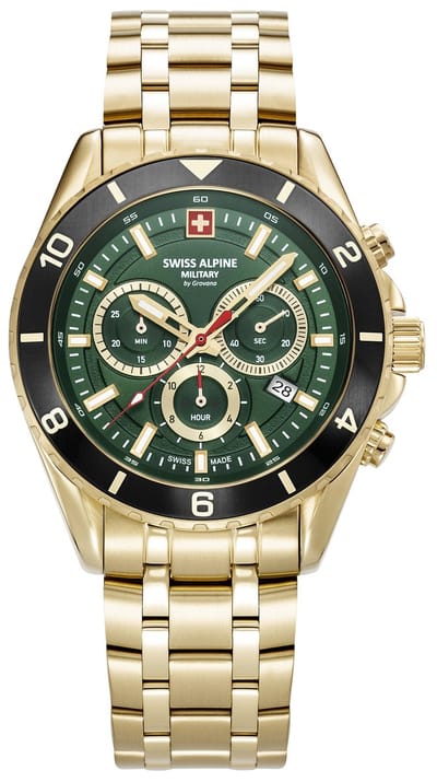 Swiss Alpine Military Sierra Chrono SAM7034.9118 mannen horloge