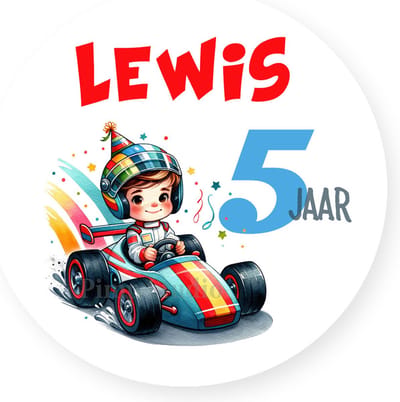 Traktatiestickers - Karten - Gepersonaliseerd - Sluitstickers - Kinderfeest Traktatie - Uitdelen - Uitdeeltraktatie - Traktatiestickers Pimp Studio