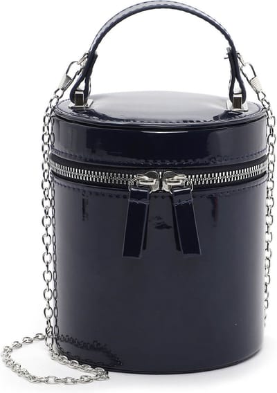 Tamaris Schoudertas Avondtas Amalia Crossover Bag Blue-Lack Blauw