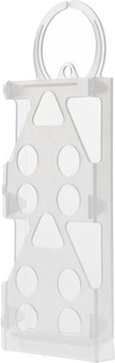 Geo Mottenval Houder - Motten - Kunststof - Lijmplaat - 18 x 6,5 x 1,5 cm