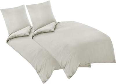 Unyqoos® Zacht en Onderhoudsvriendelijk Microvezel Beddengoed Set met Ritssluiting voor Comfort en Gemak
