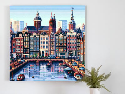 Kunstprint | Wanddecoratie | Canvas | 20 × 20 cm