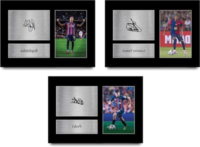 Voetbal Foto - Gesigneerde Print Poster - Fan Cadeau - Gedrukte Handtekening Replica - A4 - Niet Ingelijst