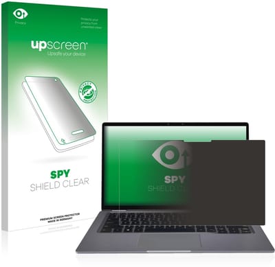 upscreen - privacy screenprotector voor Dell Latitude 9410 - Folie Beschermfolie Blauwlichtfilter