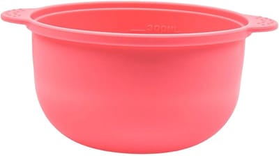 Siliconen Waxkom - Wax Brander Liner - Ontharen Thuis - Herbruikbaar Gemakkelijk - 14x7cm - Roze
