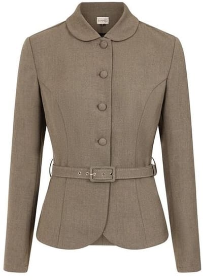 Banned Lady Danbury Jacket Dames Tussenseizoensjas - bruin - XS