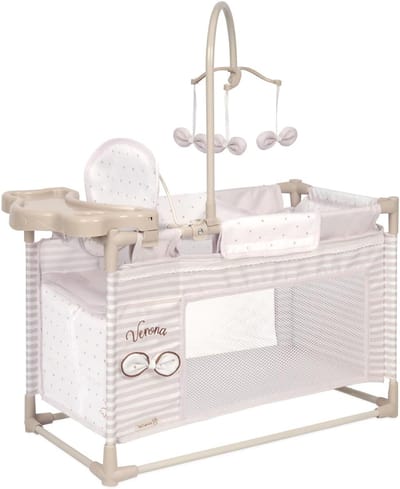 Opvouwbare commode - Poppenmeubel - Poppenverzorging - Compact op te bergen - 40x40 cm - Meerkleurig