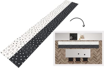 Keukenloper - Loper keuken - Katten - Pootjes - Patronen - Huisdier - 300x50 cm - Keukenloper vinyl