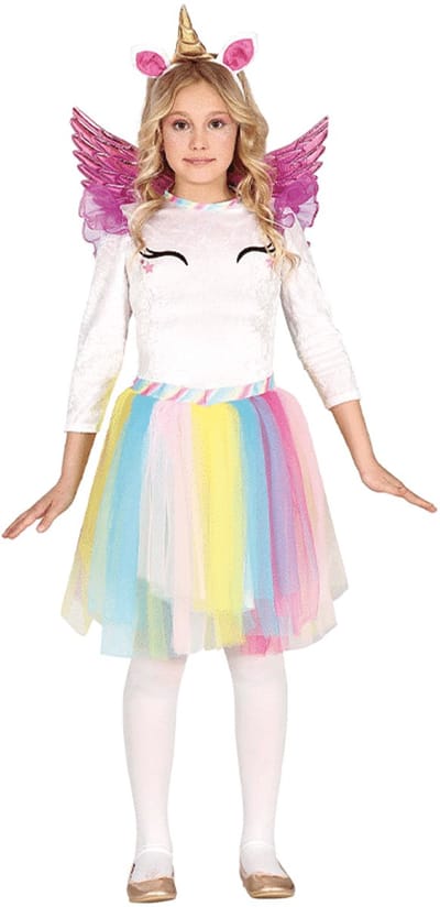 Fiestas Guirca - Rainbow Unicorn (10-12 jaar) - Carnavalskleding - Carnaval - carnavalskleding 2027 - Carnaval kostuum