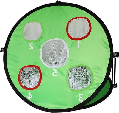Chipping Dubbelzijdige Apparatuur 5 Gaten Indoor Outdoor Golf Netto Sport Draagbare Training Hulpmiddelen Vouwen - Html Content